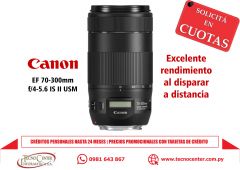 Lente Canon EF 70-300mm F/4-5.6 IS II USM